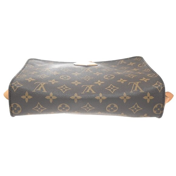 LOUIS VUITTON Cartouchiere GM Shoulder Bag Monogram Leather Brown - Picture 5 of 16